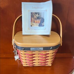 Longaberger 2001 Inaugural Basket